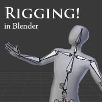 rigging blender model